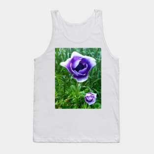 Delicate purple and white anemones Tank Top